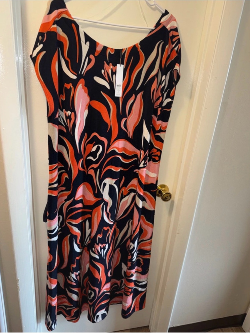 NWT Chico’s Abstract Swirl Dress Multicolor Size 3 (US XL / 16)